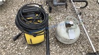 MINI LP TANK AND PRESSURE WASHER