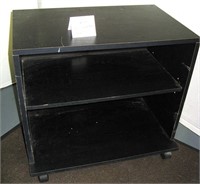 Black Wood Stand