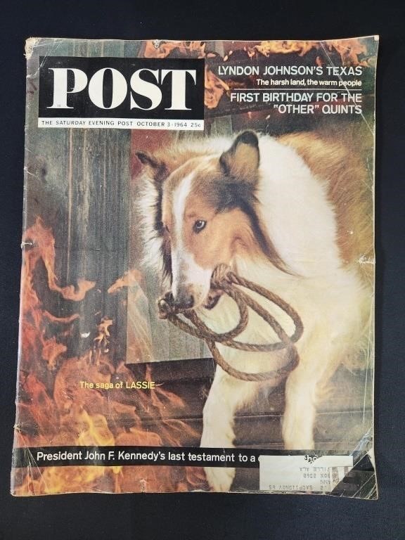 OCTOBER 3, 1964 "POST" THE SATURDAY EVENING POST..