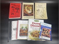 7 Assorted Cookbooks