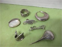 OLD STERLING SILVER JEWELERY