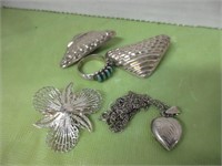 LOT OF STERLING JEWELERY