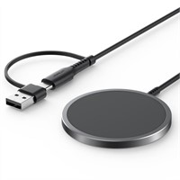 JSAUX Magnetic Wireless Charger Compatible for Mag