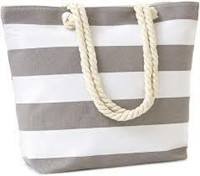 Canvas Tote Foldable with Rope Handles