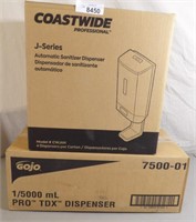 Coast Wide J Series Dispenser & Pro Tdx Dispenser