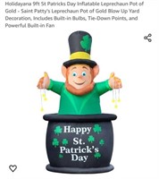 MSRP $54 9 Ft St Patricks Inflatable