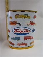 Tin Tonka Toys Trash Can