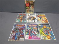 (10) Comic Books Fantastic Four & Avengers