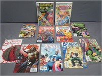 (13) Comic Books Fantastic Four & Avengers