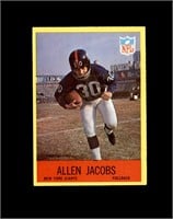 1967 Philadelphia #112 Allen Jacobs EX to EX-MT+