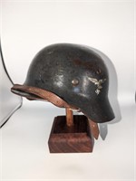 WW2 German Louftwaffe Double Decal Helmet Complete