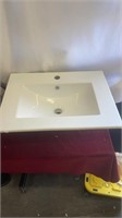 White Bathroom Vanity Basin