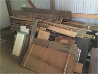 Group lot of assorted lumber
