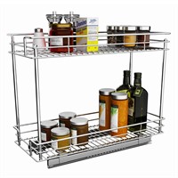 Sikarou Pull Out Cabinet Organizer (7" W X 21" D)