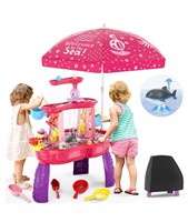 Beach toys sand water table