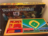 Vintage Mattel Talking Baseball Game