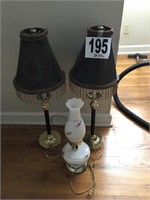 Set of (3) Lamps