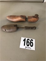 Pair of Old Shoe Molds