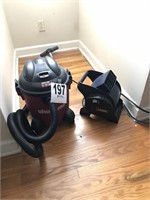 Shop Vac & a Lasko Blower