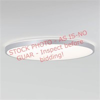 Europa 21 in. 1-Light Flush Mount Ceiling Light