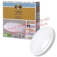 2ct 10.5-Watt LED Flush Mount 7.5in light