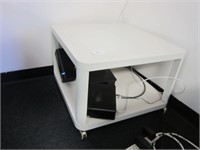 PORTABLE END TABLE-NEEDS WHEEL FIXED-TABLE ONLY