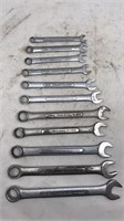 Craftsman Combination Wrench Lot