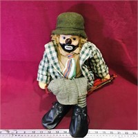 Large Clown Hobo Doll (Vintage)