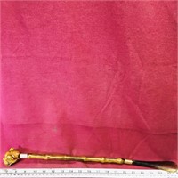 Woodcarved Shoehorn Stick (Vintage)