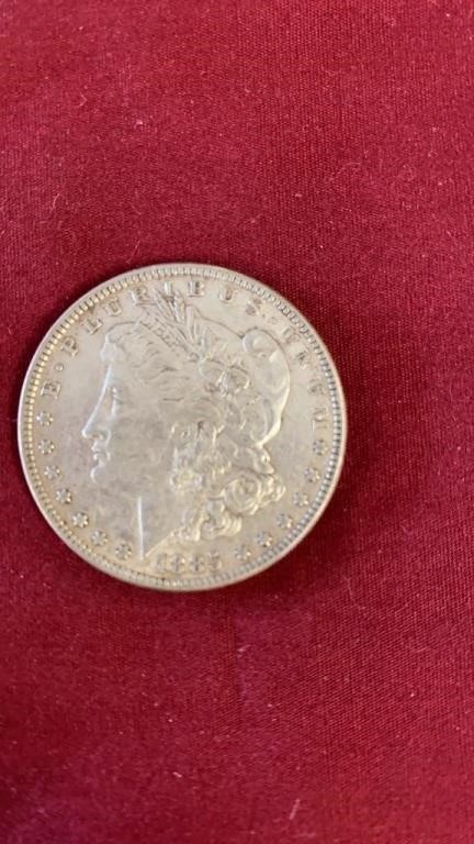 1885 MORGAN SILVER DOLLAR