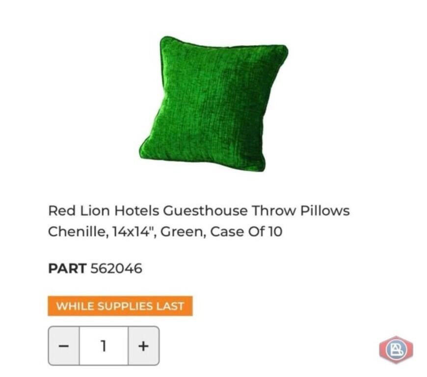 New 60 pcs; Red Lion Hotels Guesthouse Throw