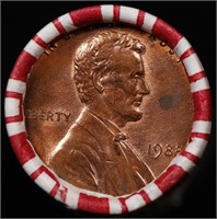 CRAZY Penny Wheel Buy THIS 1988-p solid Red BU Lin