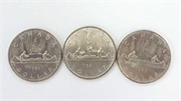 1981 Canadian $1 One Dollar Coins
