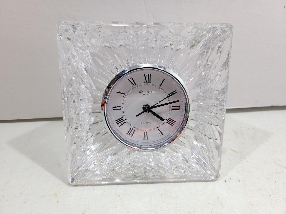 Waterford Crystal Quartz Mantle Clock