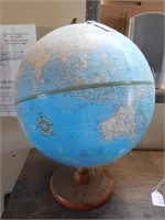 George F. Gramm Globe  17" Tall