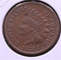 1883 INDIAN HEAD CENT AU