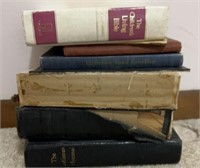 Vintage books, bibles