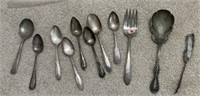 Vintage silverware