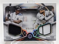 75/150 2021 Topps Thomas/Moncada Relic #DR2-TMO