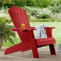 1 Member's Mark Adirondack Chair - Red