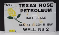 24x15 Metal Texas Petroleum Sign
