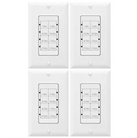 Like New TOPGREENER TGT08-4, 4-Pack Wall Countdown