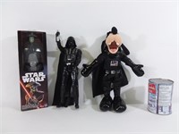 3 figurines Star Wars dont Goofy Darth Vader