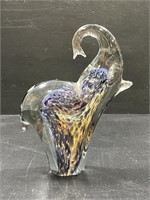 Murano Elephant Art Glass Sculpture