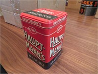 Vintage Haupt-mann's Tobacco Tin