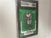 2006 Finest Michael Strahan /50 SGC 10