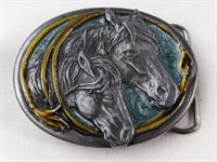 HORSES BELT BUCKLE