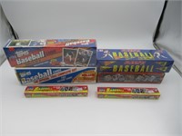 1990s Baseball Cards Sealed Boxes/Set Lot