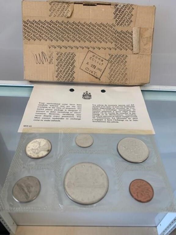 1965 Canada Uncirculated Coin Set