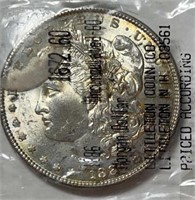 1886 Morgan Dollar UNC Littleton Coin CO